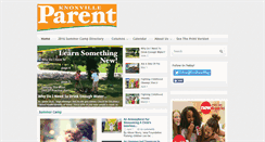 Desktop Screenshot of knoxvilleparent.com